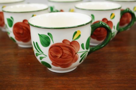 (n-6032/8) Villeroy & Boch Bauernblume, kohvitassid, 6tk