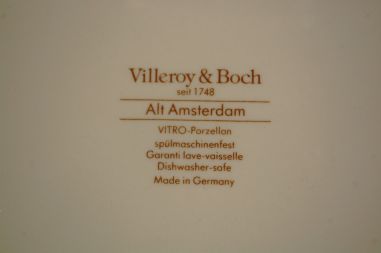 (n-6041/2) Villeroy & Boch Alt Amsterdam sangadega vaagen