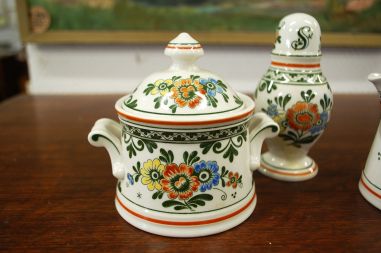 (n-6041/3) Villeroy & Boch Alt Amsterdam koorekann, suhkrutoos ja soolatoos