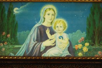 (n-6052) Raamitud trükk Madonna lapsega 2