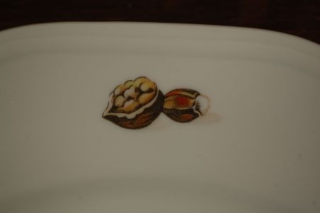 (n-6226) Kahla puuviljadega vaagen