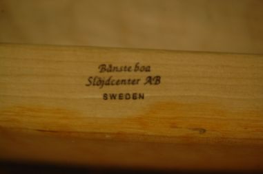 (n-6252) Bänsteboa Slöjdcenter, puidust karp