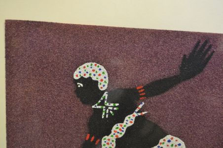 (p-928) Raamitud värvikirev töö (p-928) Raamitud värvikirev töö