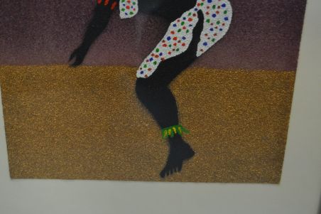 (p-928) Raamitud värvikirev töö (p-928) Raamitud värvikirev töö