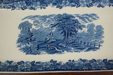 (n-6275/1) Enoch Wedgwood LTD. Woodland leiva-keeksivaagen