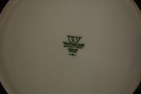 (n-6283/3) Bavaria Winterling Schwarzenbach, õlelillemustriga suhkrutoos ja koorekann