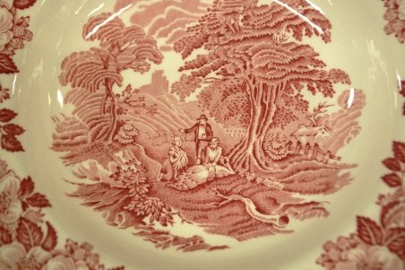 (n-6293/1) Enoch Wedgwood LTD, Woodland, supi-pastataldrikud, 6tk