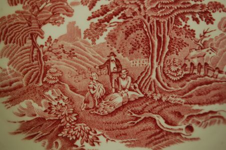 (n-6293/2) Enoch Wedgwood LTD, Woodland, supi-pastataldrikud, 4tk