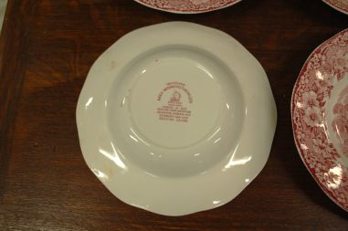 (n-6293/2) Enoch Wedgwood LTD, Woodland, supi-pastataldrikud, 4tk