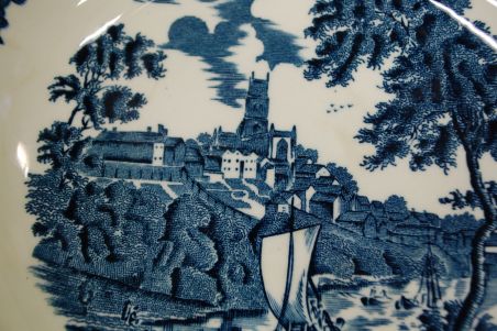 (n-6295) Royal Worcester LTD Avon Scenes Palissy, supi-pastataldrikud, 6tk