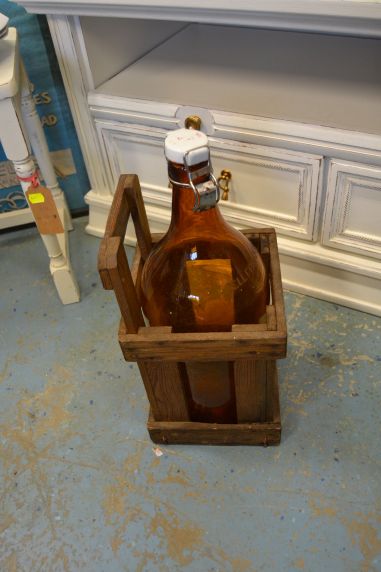 (n-6337) Suur kastiga pudel Sellfrid Johansson