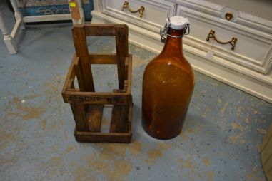 (n-6337) Suur kastiga pudel Sellfrid Johansson