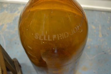 (n-6337) Suur kastiga pudel Sellfrid Johansson