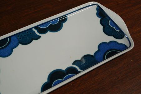 (n-6334/4) Villeroy & Boch Blue Cloud, leiva-keeksivaagen