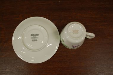 (n-6305/19) Villeroy & Boch Amapola suur kohvitass-taldrik