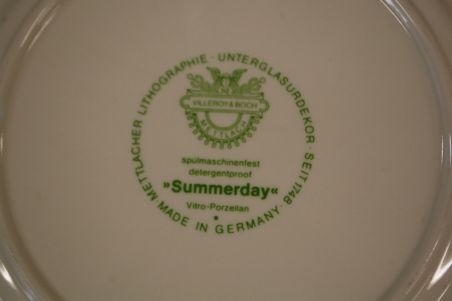 (n-6355/1) Villeroy & Boch, Summerday salatitaldrikud, 4tk