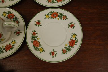 (n-6355/2) Villeroy & Boch, Summerday kohvitassid-taldrikud, 4tk