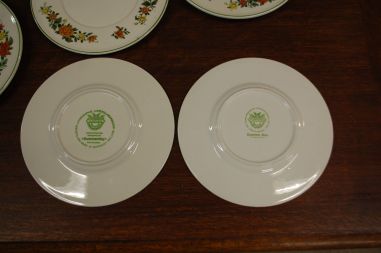 (n-6355/8) Villeroy & Boch, Summerday koogitaldrikud, 7tk