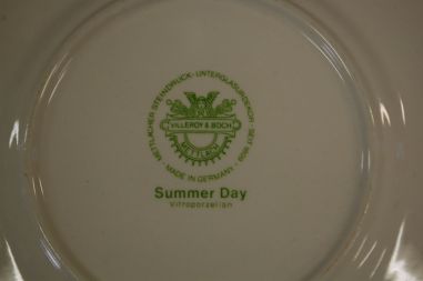 (n-6355/8) Villeroy & Boch, Summerday koogitaldrikud, 7tk
