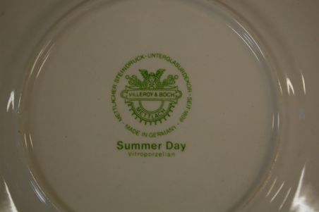 (n-6355/8) Villeroy & Boch, Summerday koogitaldrikud, 7tk