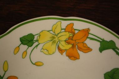 (n-6360/5) Villeroy & Boch Geranium kohvitassid-taldrikud, 7tk