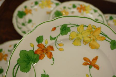 (n-6360/8) Villeroy & Boch Geranium salatitaldrikud, 4tk