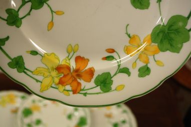 (n-6360/8) Villeroy & Boch Geranium salatitaldrikud, 4tk