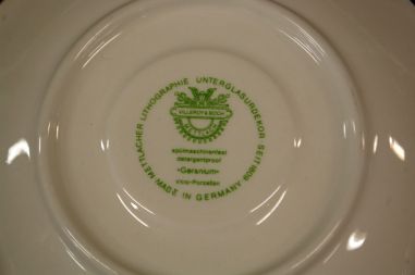 (n-6360/11) Villeroy & Boch Geranium taldrikud, 6tk