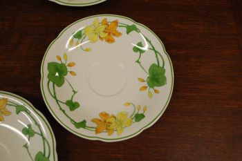 (n-6360/12) Villeroy & Boch Geranium taldrikud, 5tk 2