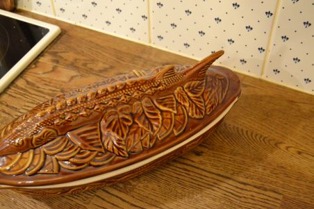 (L-524) Kalakujuline keraamiline nõu