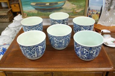 (n-6378/3) Delfts, Boch lilleline lillepott