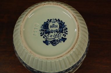 (n-6378/4) Delfts, Boch lilleline lillepott