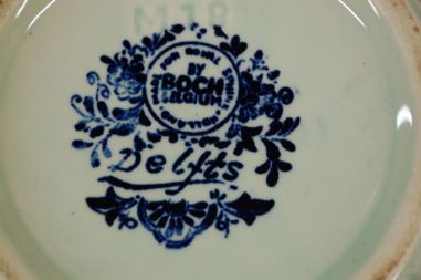 (n-6378/5) Delfts, Boch lilleline lillepott