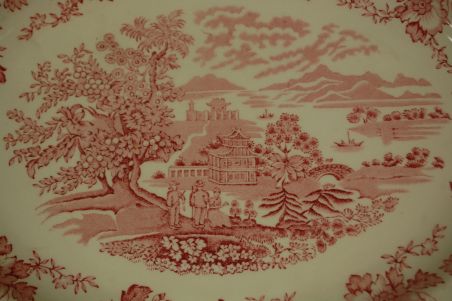 (n-6386)  Woods Burslem, Seaforth Enoch 1784, ovaalne vaagen