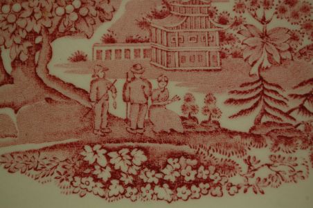 (n-6386)  Woods Burslem, Seaforth Enoch 1784, ovaalne vaagen