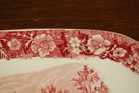 (n-6388) Palissy Pottery, Thames River Scenes "twickenham" vaagen