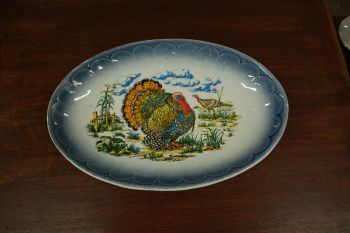 (n-6398) Arm Ceramica, suur kalkunitega vaagen-kauss