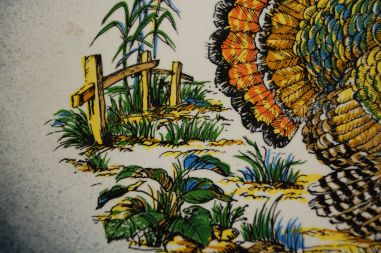 (n-6398) Arm Ceramica, suur kalkunitega vaagen-kauss