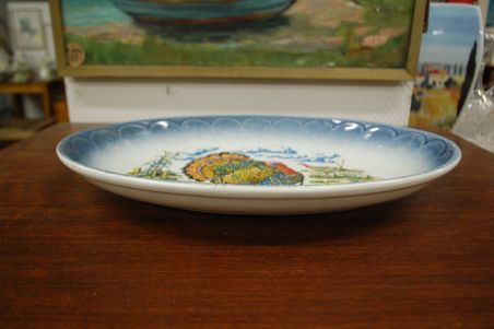 (n-6398) Arm Ceramica, suur kalkunitega vaagen-kauss