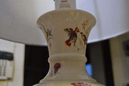 (n-6401) Lindudega laualamp