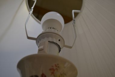 (n-6401) Lindudega laualamp