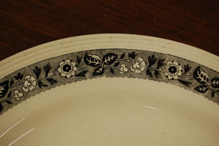 (n-6402/3) Boch Freres La Louviere, ümar vaagen