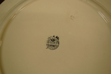 (n-6402/3) Boch Freres La Louviere, ümar vaagen