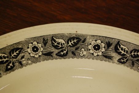 (n-6402/4) Boch Freres La Louviere, ümar vaagen