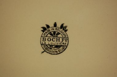 (n-6402/4) Boch Freres La Louviere, ümar vaagen