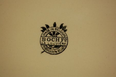 (n-6402/4) Boch Freres La Louviere, ümar vaagen