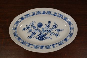 (n-6438/1) Volkstedt, Pastorale, ovaalne sibulamustriga vaagen