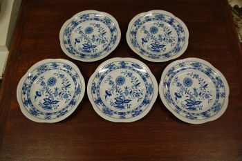 (n-6438/7) Volkstedt, Pastorale, sibulamustriga salatitaldrikud, 5tk