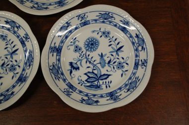 (n-6438/7) Volkstedt, Pastorale, sibulamustriga salatitaldrikud, 5tk