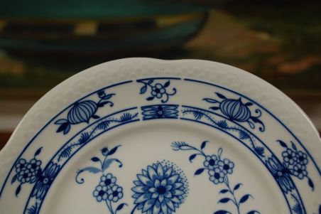 (n-6438/7) Volkstedt, Pastorale, sibulamustriga salatitaldrikud, 5tk